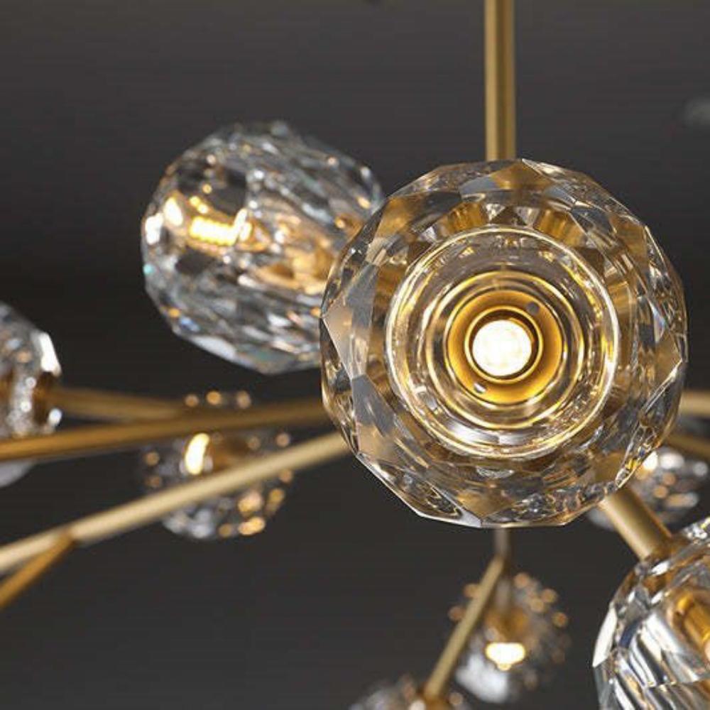 Boule De Crystal Ball Clear Glass Round Chandelier 24¡±