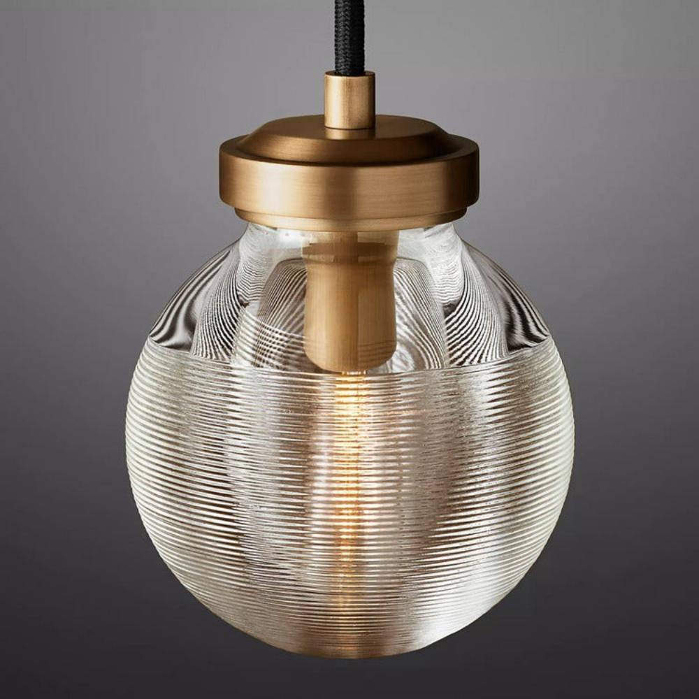 Modern Pearl Glass Pendant Light, Kitchen Island Lamp