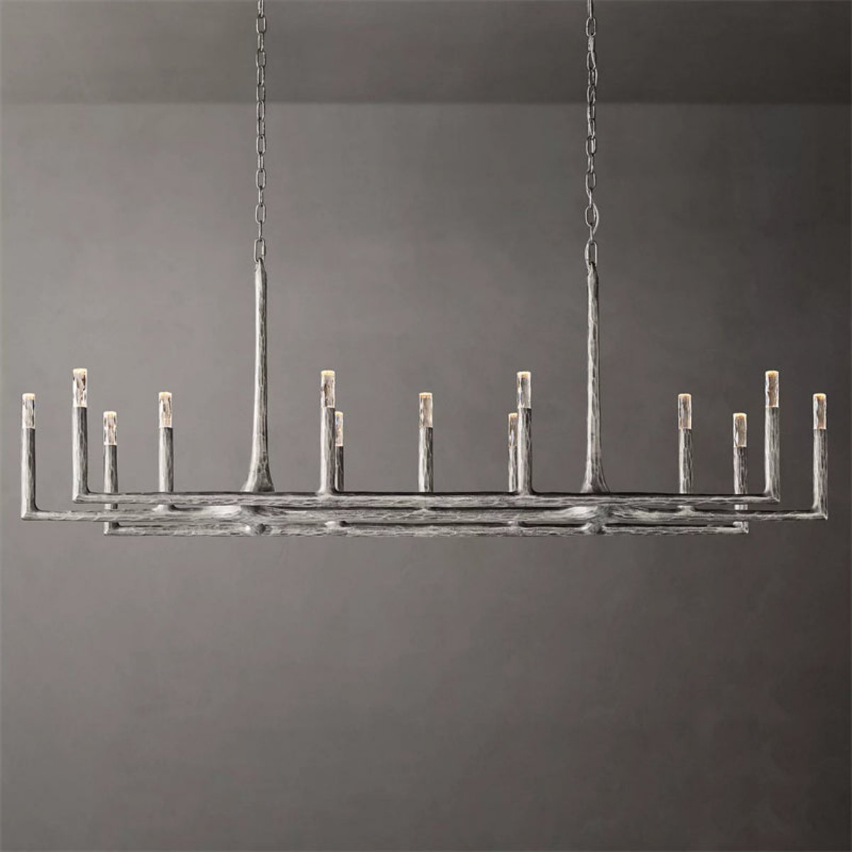 Thaddeus Linear Chandelier 72", Luxury Interior Decoration Lamp