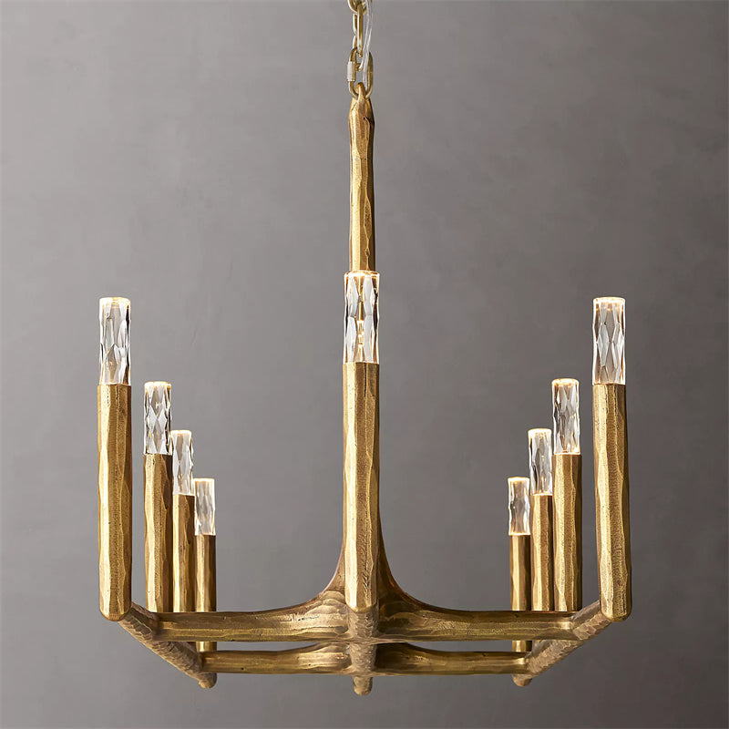 Thaddeus Linear Chandelier 54" , Living Room 11 Light