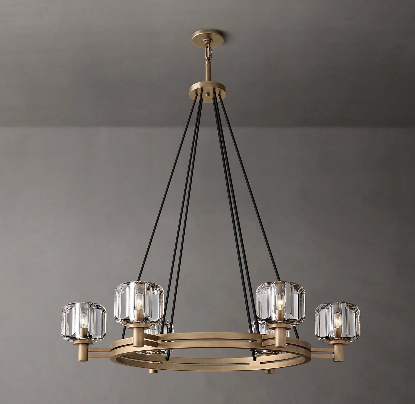 Demaret  Round Chandelier 36¡± for Living Room, Bedroom, Dining Table