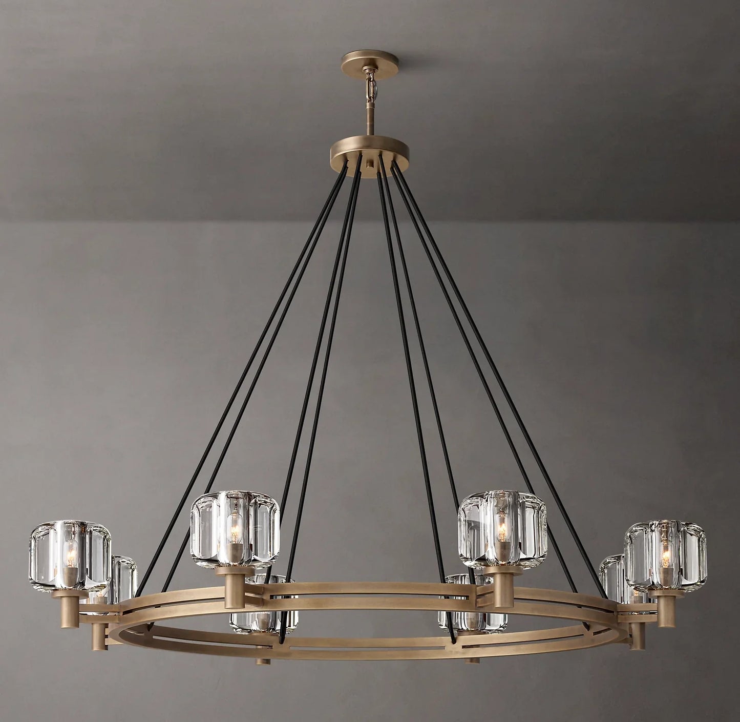 Demaret  Round Chandelier 48¡± for Living Room, Bedroom, Dining Table