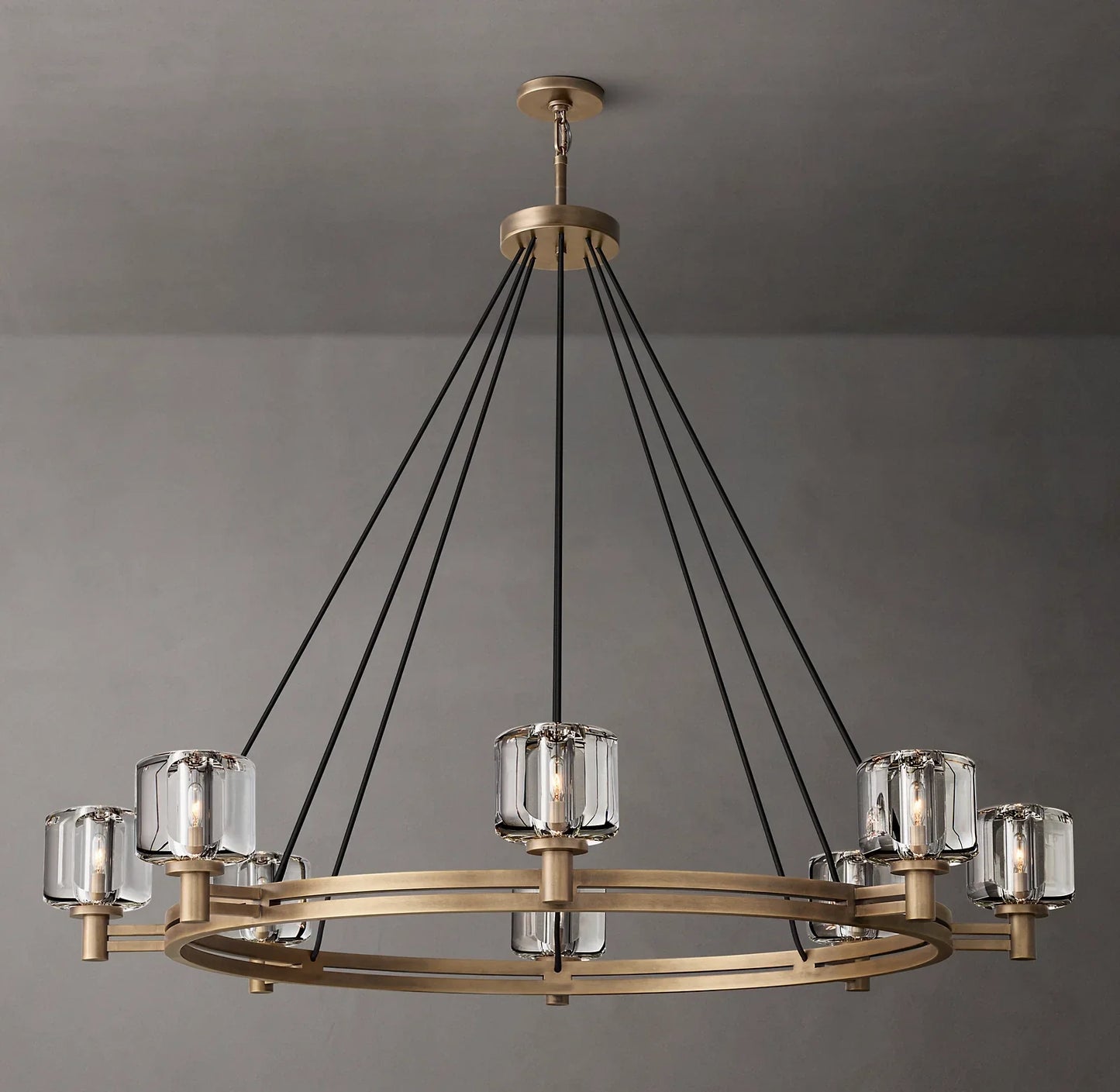 Demaret  Round Chandelier 48¡± for Living Room, Bedroom, Dining Table