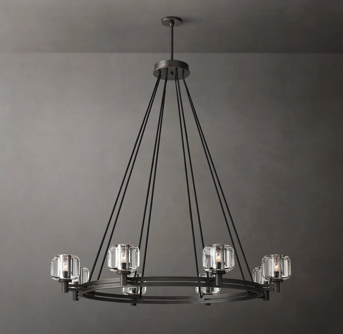 Demaret  Round Chandelier 48¡± for Living Room, Bedroom, Dining Table