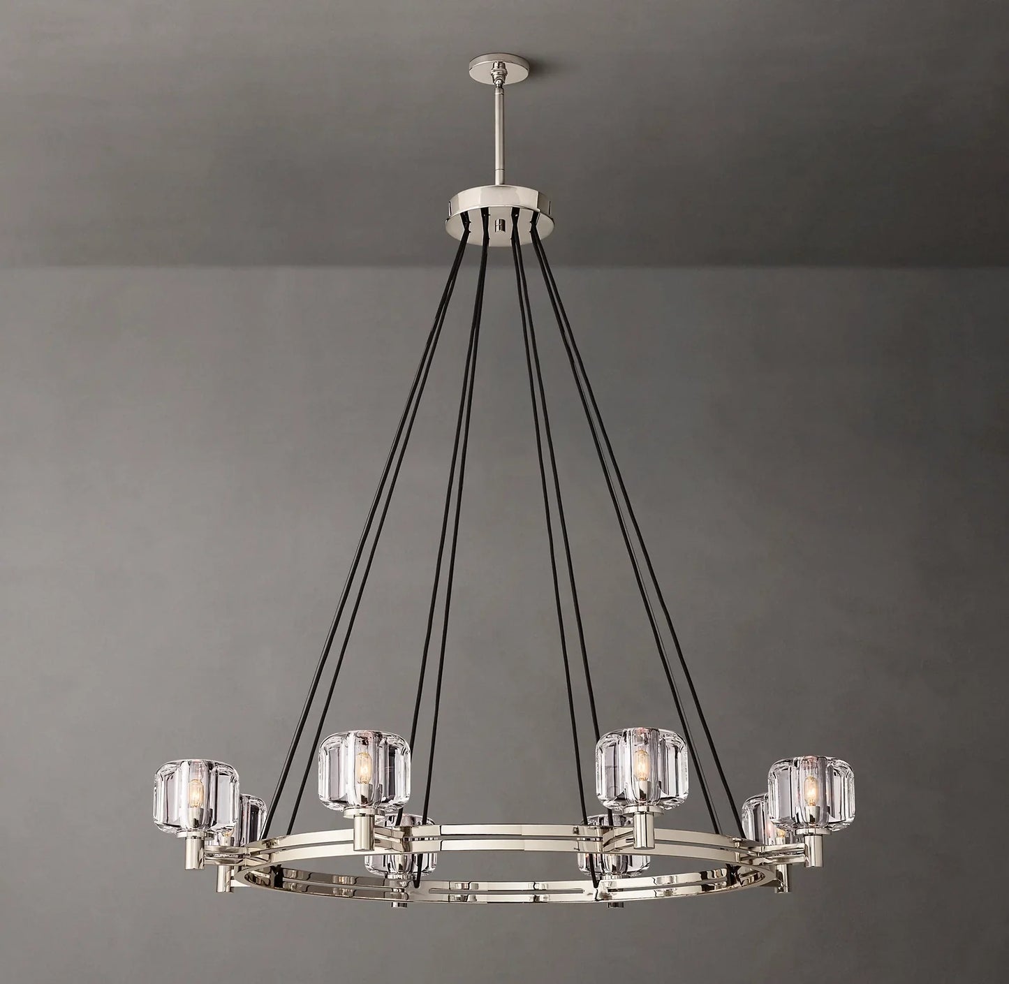 Demaret  Round Chandelier 48¡± for Living Room, Bedroom, Dining Table