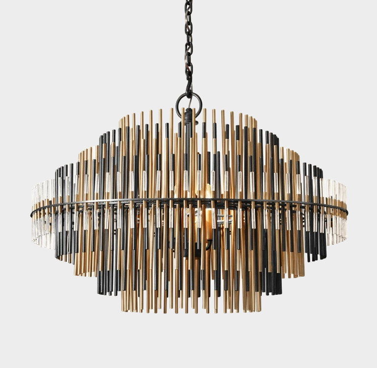 Emile Round Chandelier 24“ 32” 42“