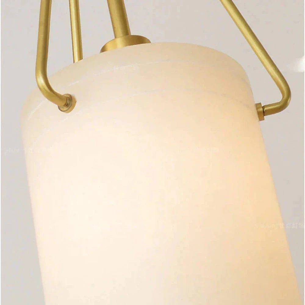 Lottie Marble Pendant Light, Alabaster Pendant